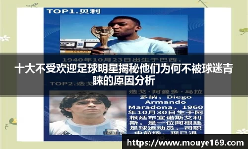 十大不受欢迎足球明星揭秘他们为何不被球迷青睐的原因分析